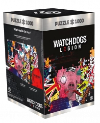Puzzle Watch Dogs: Legion – mască de porc 1000 piese