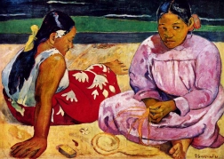 Puzzle Femei tahitiene de Paul Gauguin 1000 piese