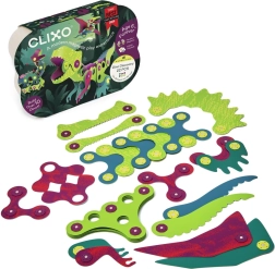 CLIXO Dino Discovery set de construcție magnetic cu 22 de piese