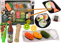 set sushi pentru copii, set de jucărie 22 piese
