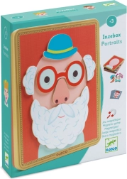 set magnetic INZEBOX Fețe vesele de la DJECO