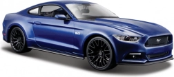 Model auto compozit Ford Mustang GT 2015 1:24 albastru