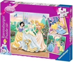 Ravensburger Puzzle Prințesele Disney: Visele 3x49 piese