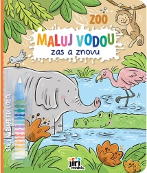 Pictează cu apă iar și iar – Zoo