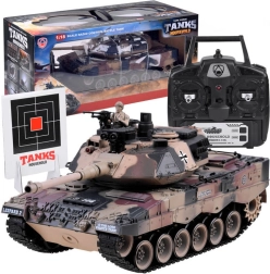 mare tanc RC Leopard 2 1:18 cu tragere