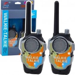 Stații walkie talkie pentru copii – set 2 buc., rază de acțiune până la 1000 m