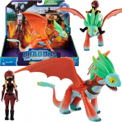 Cum să-ți dresezi dragonul – figurină Alex și dragonul Pene