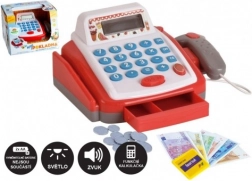 Mică casă de marcat digitală pentru copii cu accesorii, lumină și sunet