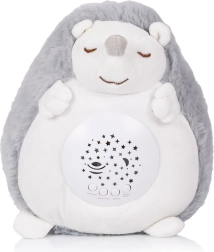 arici de pluș cu proiector și muzică Chipolino