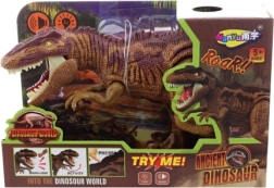 Dinozaur pe baterii cu lumină și sunete