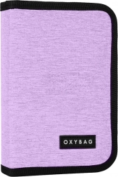 Penar 15colar Unicolor mov, cu un singur compartiment cu doua clape