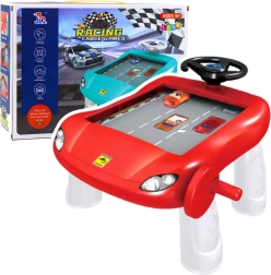 Simulator manual de condus – măsuță educativă roșie