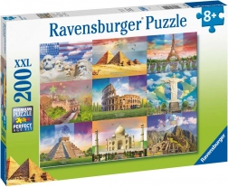 RAVENSBURGER Puzzle Repere mondiale XXL 200 piese