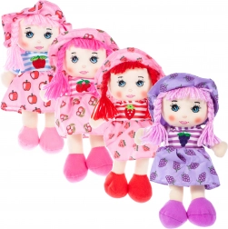 Păpușă textilă Marysia cu fructe 25 cm