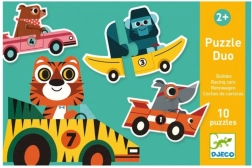 Puzzle Duo Mașini de Curse