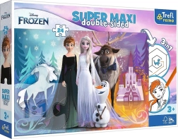 Puzzle Super Maxi 24 piese – lumea veselă DISNEY FROZEN