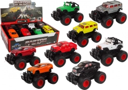 Mașină off-road metalică Roți mari Culori diverse Bump Up HAT13