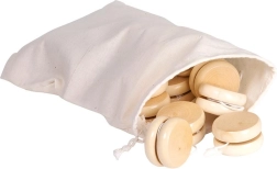 Yo-yo din lemn natural