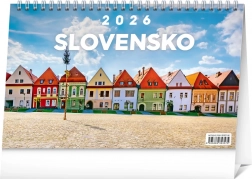 Calendar de birou Slovacia 2026