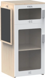 Frigider din lemn Viga cu tablă pentru cretă