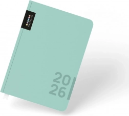 Agenda zilnică A5 2026 Pastelini verde