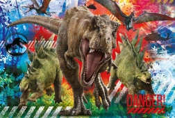 Puzzle 60 piese Maxi Super Kolor Jurassic World