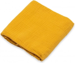 Pătură muselină New Baby muștar