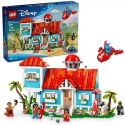 lego disney căsuța de plajă lilo și stitch