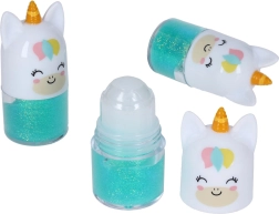 Roll-on sclipicios pentru corp și față albastru Martinelia