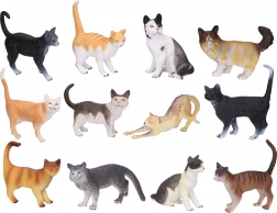 Figurină animal Pisică 12 cm