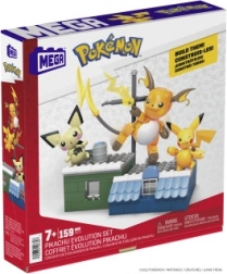 Mega Construx Set de evoluție Pokémon Pikachu