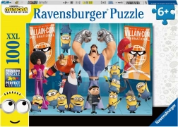 Puzzle Ravensburger Minionii 2: Ascensiunea lui Gru 100 de piese