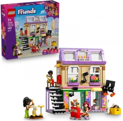 lego friends magazin de muzică și apartament
