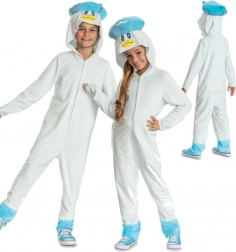 Costum pentru copii POKEMON Quaxly kigurumi cu glugă 127–136 cm (7–8 ani)
