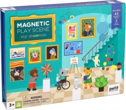 Piesă de teatru magnetică de la Petit Collage Muzeul Meu
