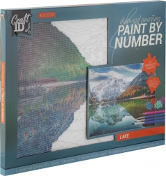 Pictură cu diamante - Lacul 40x50 cm