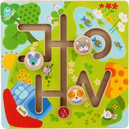 Lucy & Leo Valea Însorită – labirint motric din lemn