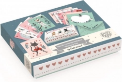 DJECO Set de felicitări de design Lucille cu plicuri