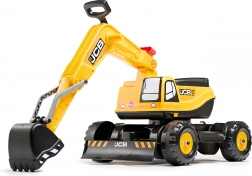 Excavator galben pentru copii FALK JCB, manevrabil