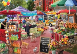 Eurographics Puzzle Ziua la piața fermierilor 104 piese