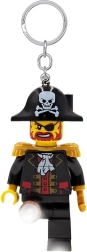 LEGO Iconic breloc luminos Căpitanul Brickbeard cu LED