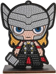 pictură cu diamante crystal art buddies – thor (marvel avengers)
