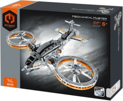 Set de construcție iM.MASTER elicopter futurist cu propulsie mecanică, 850 de piese