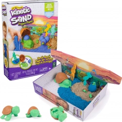 Kinetic Sand Project Planet – țestoase marine – set ecologic de joacă