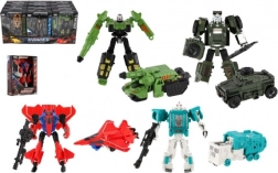 Robot transformabil 14 cm – se transformă în mașină, camion sau rachetă