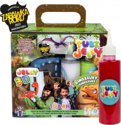 TUBAN Tubi Jelly dinozauri – mic acvariu set creativ