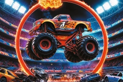 Puzzle Monster Truck 60 piese