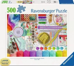 Puzzle Ravensburger Șicý koutek XXL 500 de piese