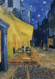 Puzzle Art Collection – terasa cafenelei noaptea 1000 piese