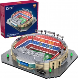 Set de construcție CaDA stadionul SPOTIFY CAMP NOU – model licențiat FC BARCELONA, 728 piese